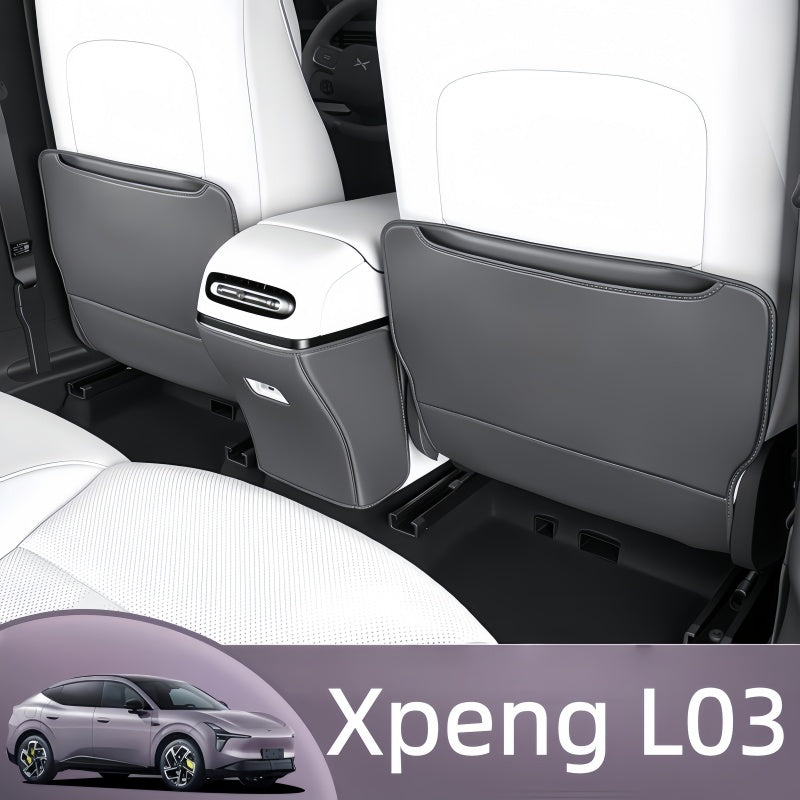 Seat Back Anti‑Kick Mats for Xpeng L03