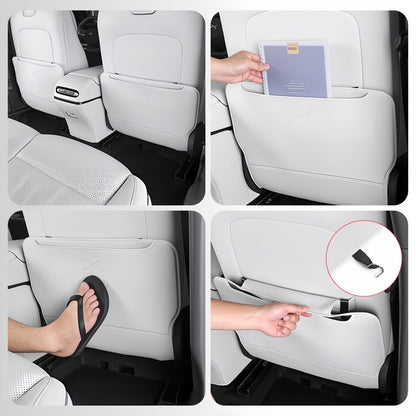 Seat Back Anti‑Kick Mats for Xpeng L03