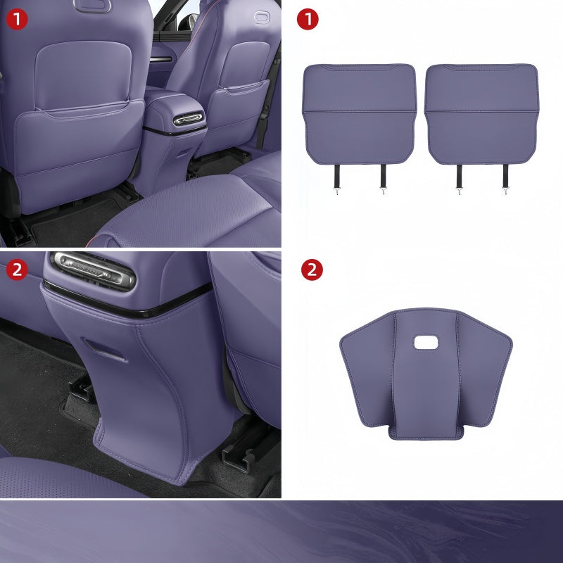 Seat Back Anti‑Kick Mats for Xpeng L03