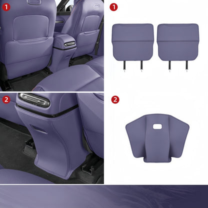 Seat Back Anti‑Kick Mats for Xpeng L03