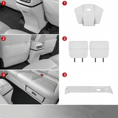 Seat Back Anti‑Kick Mats for Xpeng L03
