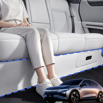 Second‑Row Under‑Seat Anti‑Kick Mat for Xpeng L03