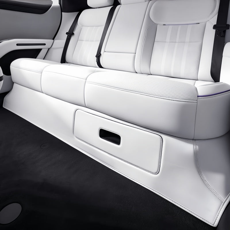 Second‑Row Under‑Seat Anti‑Kick Mat for Xpeng L03