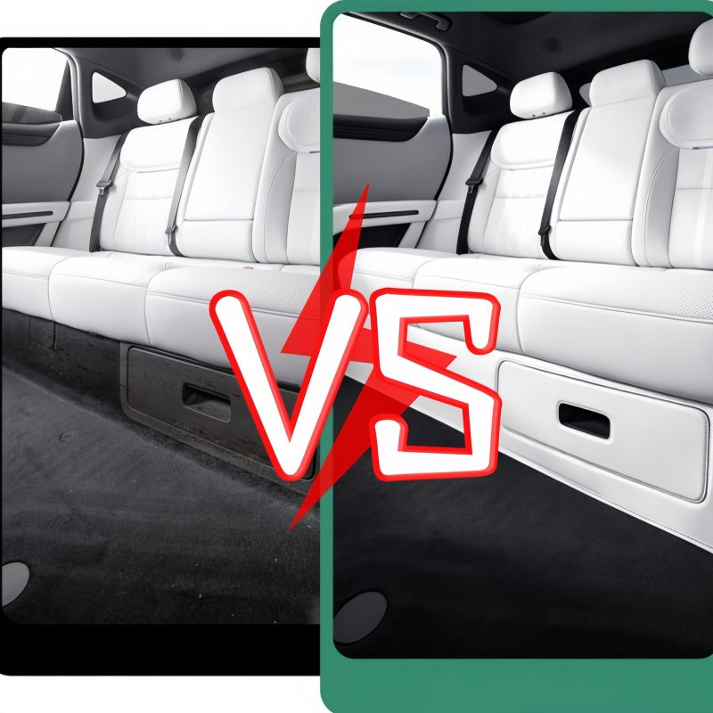 Second‑Row Under‑Seat Anti‑Kick Mat for Xpeng L03
