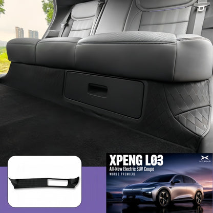 Second‑Row Under‑Seat Anti‑Kick Mat for Xpeng L03