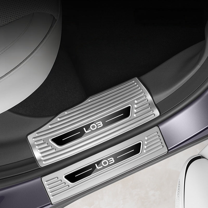 Stainless Steel Door Sill Scuff Plate for Xpeng L03