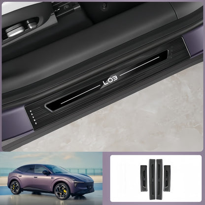 Stainless Steel Door Sill Scuff Plate for Xpeng L03