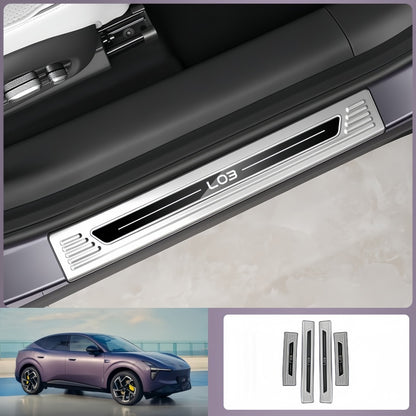 Stainless Steel Door Sill Scuff Plate for Xpeng L03