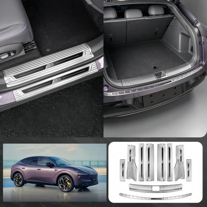Stainless Steel Door Sill Scuff Plate for Xpeng L03