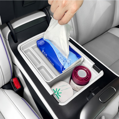 TPE Armrest Storage Box for Xpeng L03