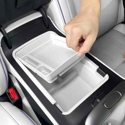 TPE Armrest Storage Box for Xpeng L03