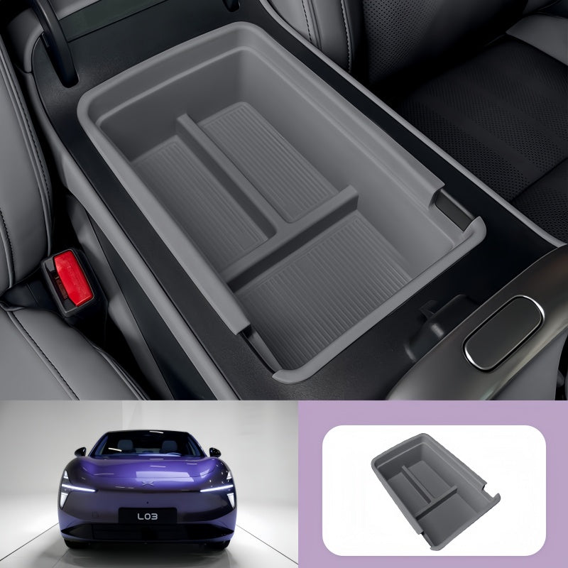 TPE Armrest Storage Box for Xpeng L03