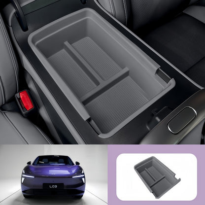 TPE Armrest Storage Box for Xpeng L03