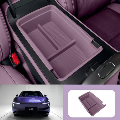 TPE Armrest Storage Box for Xpeng L03