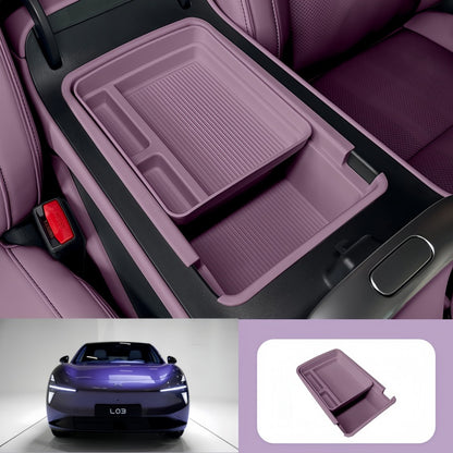 TPE Armrest Storage Box for Xpeng L03