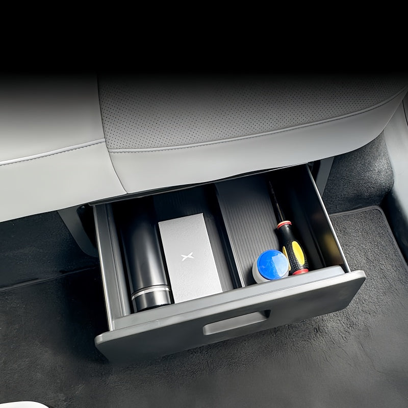 Under‑Seat Drawer Storage Silicone Mat for Xpeng L03