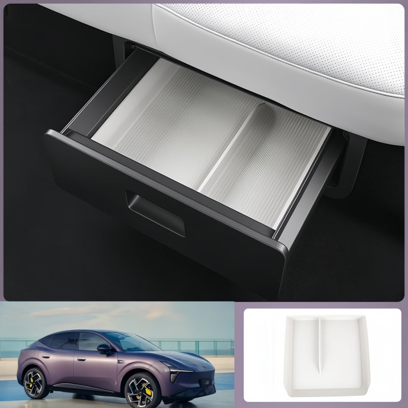 Under‑Seat Drawer Storage Silicone Mat for Xpeng L03