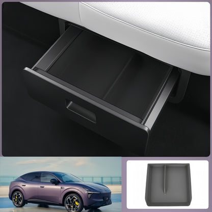 Under‑Seat Drawer Storage Silicone Mat for Xpeng L03