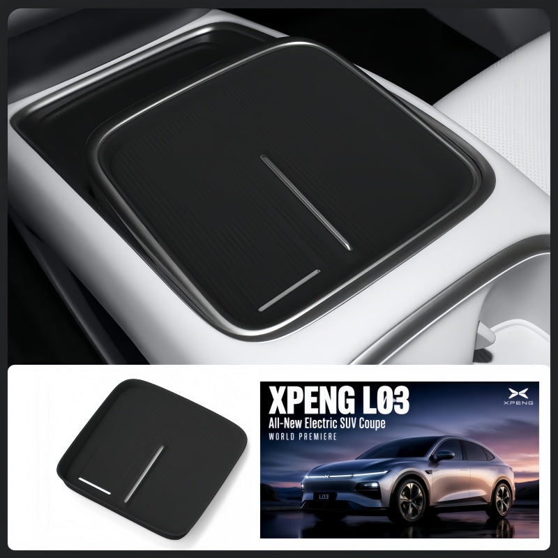 Wireless Charging Console Silicone Mat for Xpeng L03