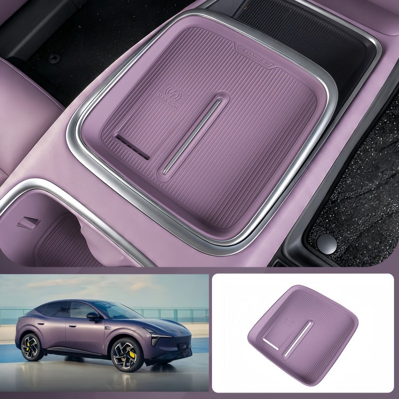 Wireless Charging Console Silicone Mat for Xpeng L03