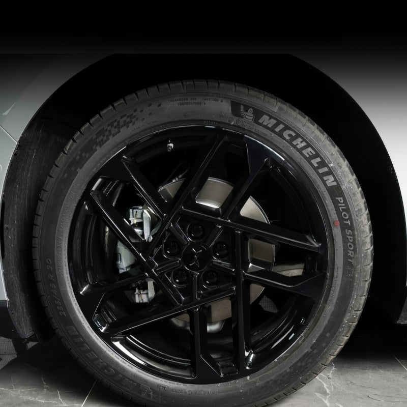 20‑Inch Wheel Blackout Vinyl Stickers for 2026 Xpeng P7+