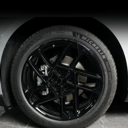 20‑Inch Wheel Blackout Vinyl Stickers for 2026 Xpeng P7+