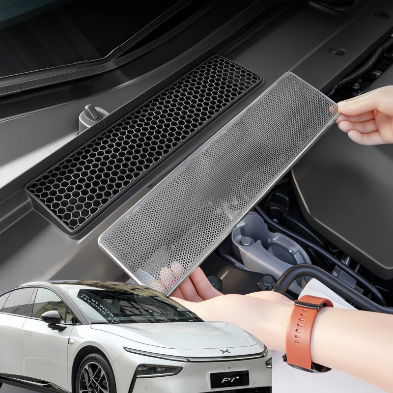 Water Channel Drain Hole Cover Mesh for 2026 Xpeng P7+