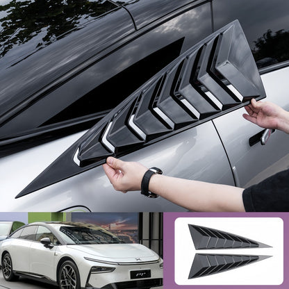 Rear Quarter Window Louver Trim for 2026 Xpeng P7+
