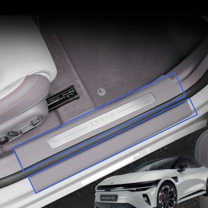 Leather Door Sill Protector for 2026 Zeekr 7GT