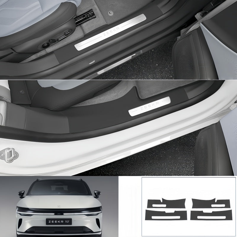 Leather Door Sill Protector for 2026 Zeekr 7GT