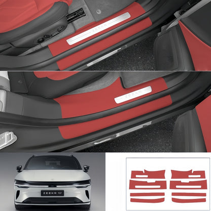 Leather Door Sill Protector for 2026 Zeekr 7GT