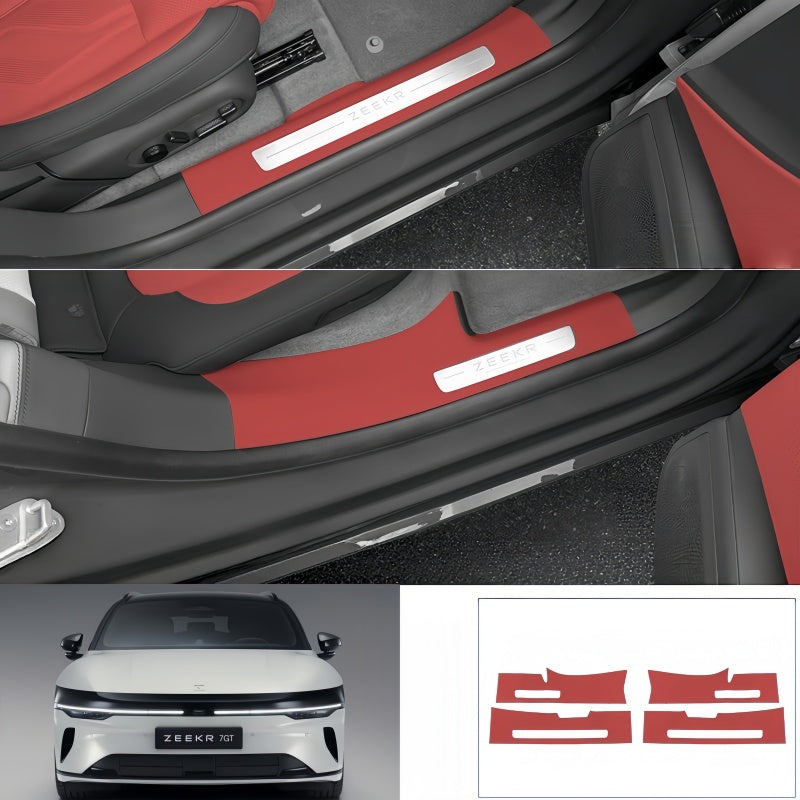 Leather Door Sill Protector for 2026 Zeekr 7GT
