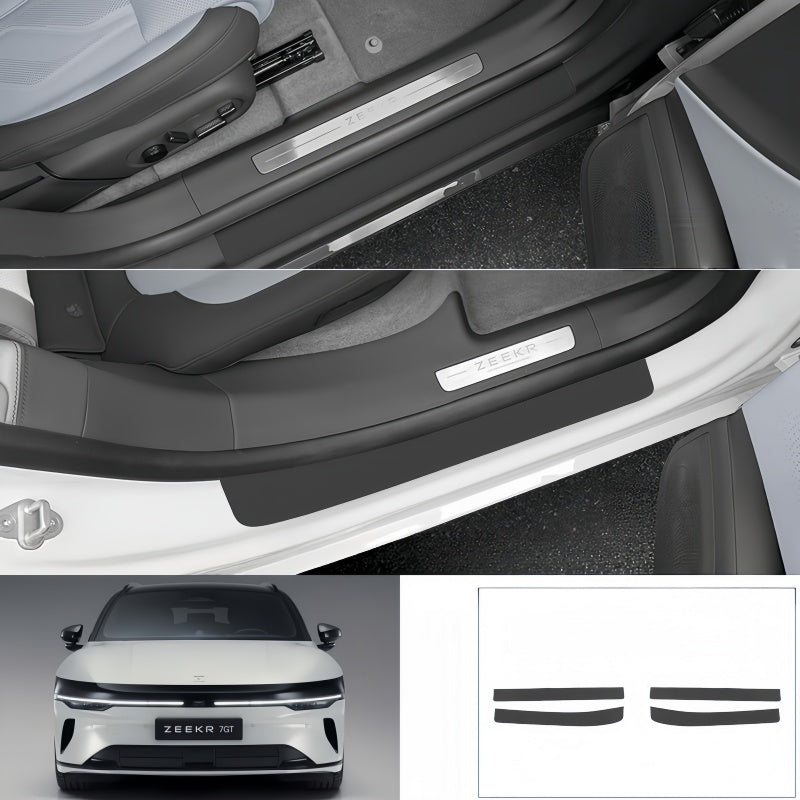 Leather Door Sill Protector for 2026 Zeekr 7GT