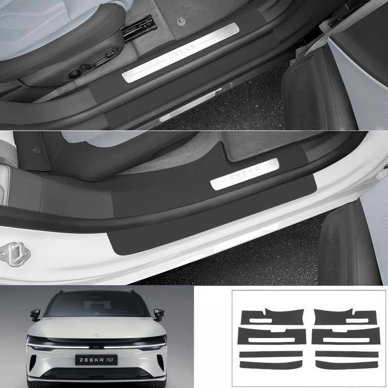 Leather Door Sill Protector for 2026 Zeekr 7GT