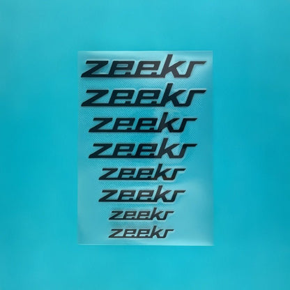 Zeekr Caliper Cover Decals - NICE EVS