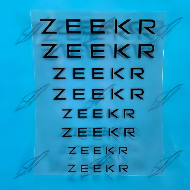 Zeekr Caliper Cover Decals - NICE EVS