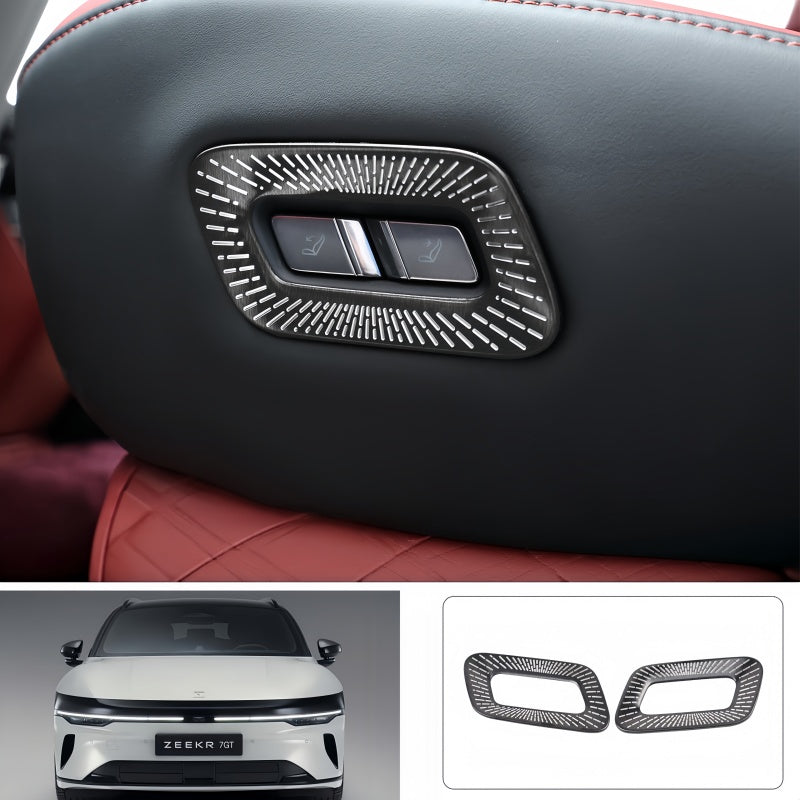 2nd Row Seat Memory Button Protector Cover for Zeekr 7GT