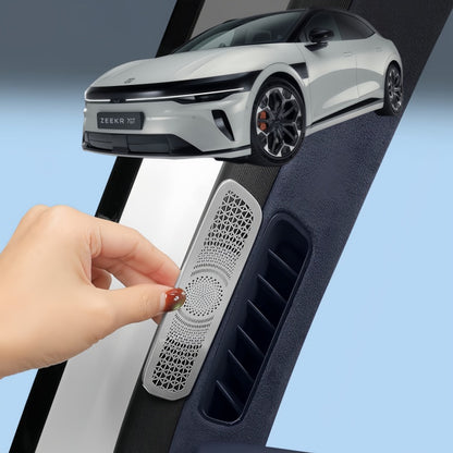 Stainless Steel A‑Pillar Air Vent Cover for Zeekr 7GT