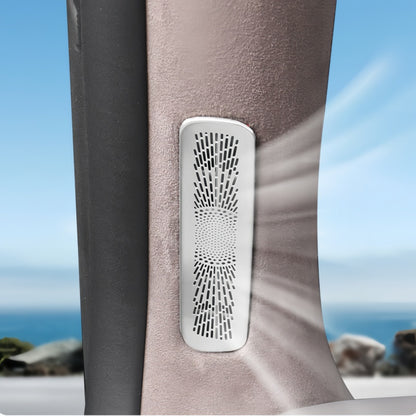 Stainless Steel A‑Pillar Air Vent Cover for Zeekr 7GT