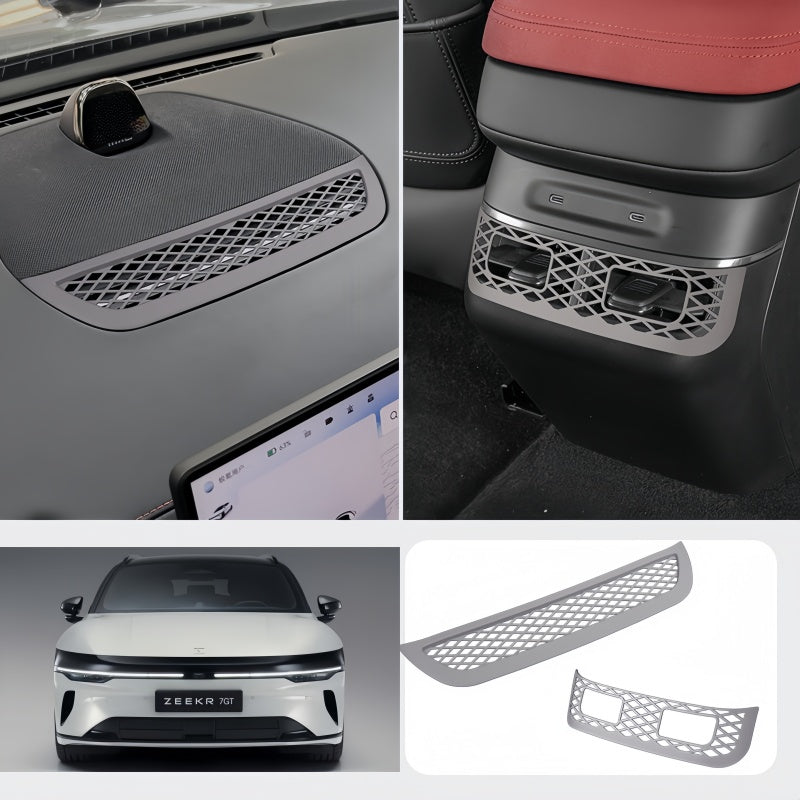 ABS Dashboard Air Vent Cover Protector for Zeekr 7GT