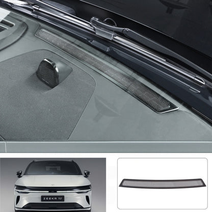 Stainless Steel Dashboard Air Vent Grill Cover for Zeekr 7GT
