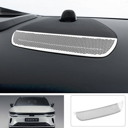 Stainless Steel Dashboard Air Vent Grill Cover for Zeekr 7GT