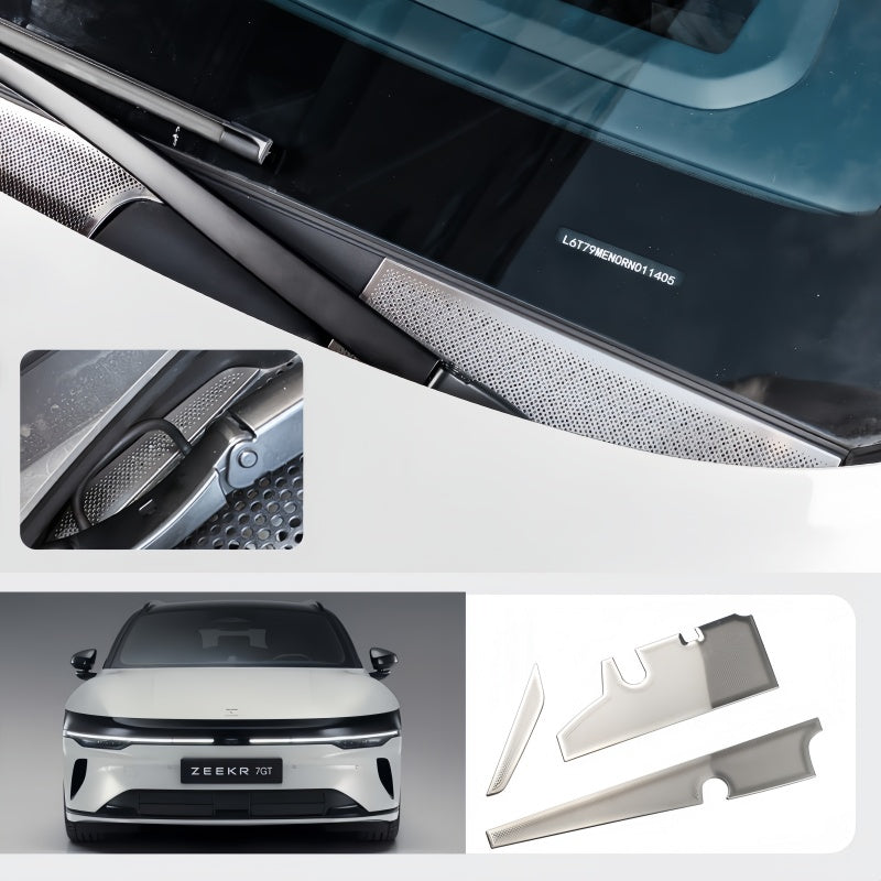 Front‑Engine Bay Air Inlet Dust Cover for Zeekr 7GT