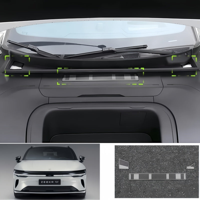 Front‑Engine Bay Air Inlet Dust Cover for Zeekr 7GT