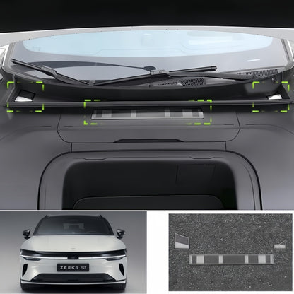 Front‑Engine Bay Air Inlet Dust Cover for Zeekr 7GT