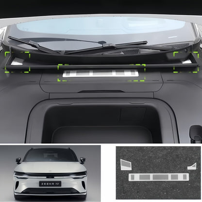 Front‑Engine Bay Air Inlet Dust Cover for Zeekr 7GT