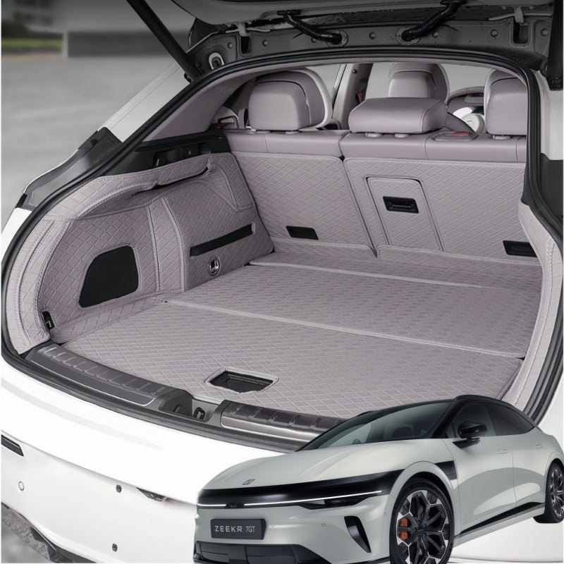 Full Surround Nappa Leather Trunk Mats for Zeekr 7GT
