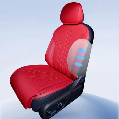 Semi‑Custom Breathable Nappa Leather Seat Covers for Zeekr 7GT