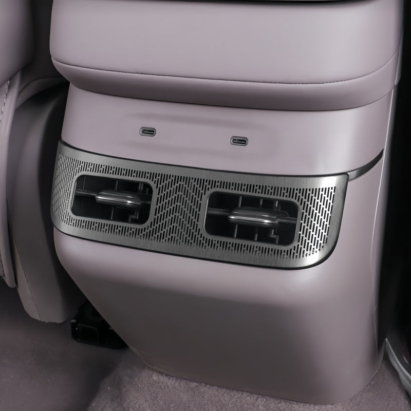 Stainless Steel Rear Air Vent Cover for Zeekr 7GT