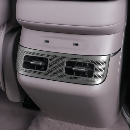 Stainless Steel Rear Air Vent Cover for Zeekr 7GT